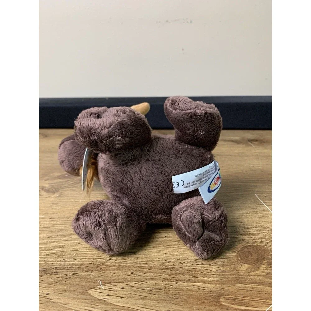 Mary Meyer Moose Brown Plush Stuffed Animal W/Tag